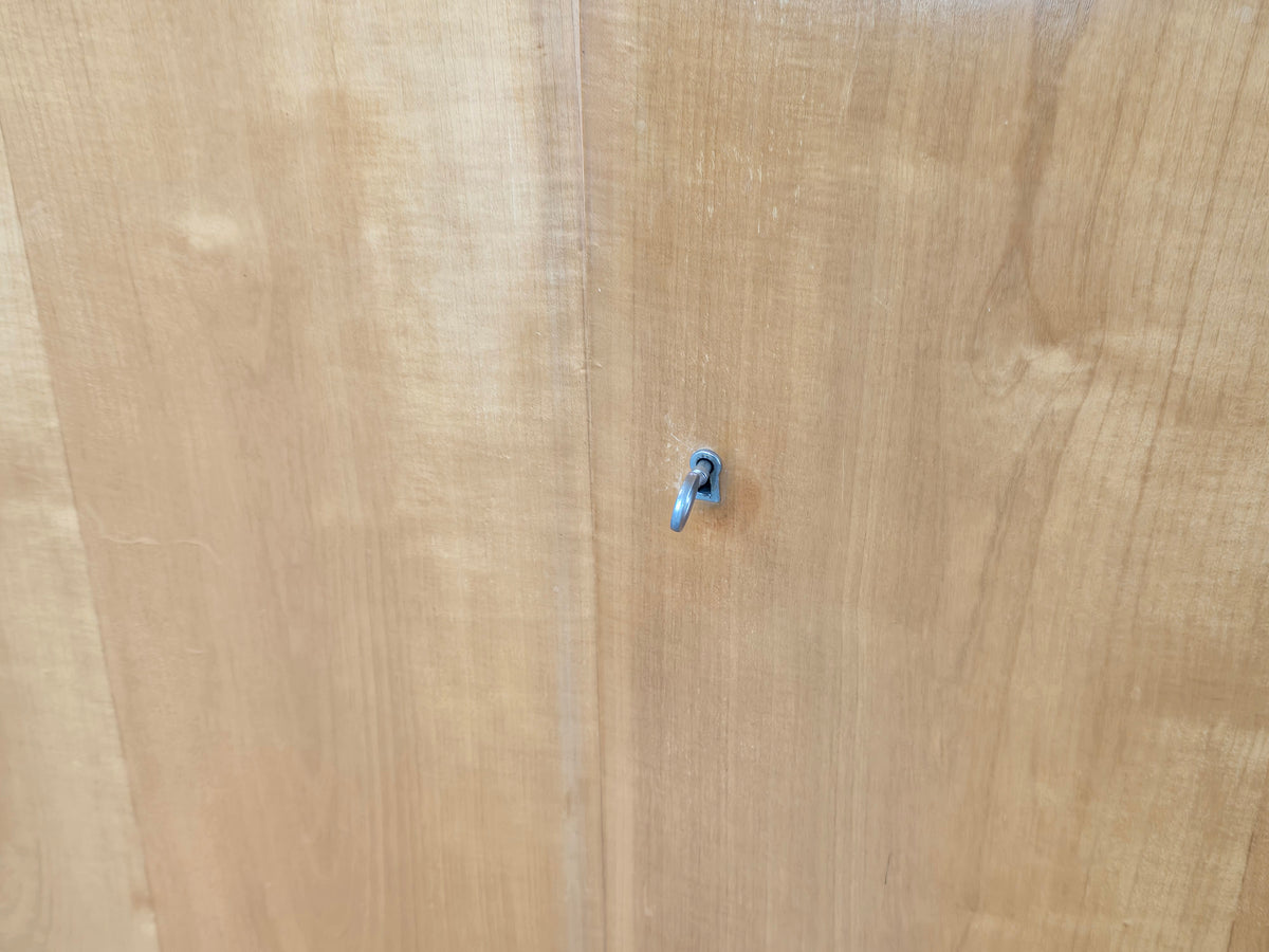 MID CENTURY Schrank Kleiderschrank Vintage WK Möbel Birke 50er 60er