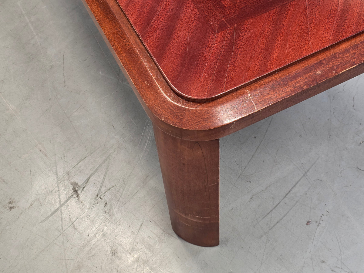 VINTAGE COUCHTISCH Mid Century Mahagoni Holz Tisch Retro 60er 70er Designer