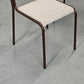 VINTAGE STUHL Postmodern 80er Metall Braun Retro Design Esszimmerstuhl