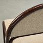VINTAGE STUHL Postmodern 80er Metall Braun Retro Design Esszimmerstuhl
