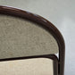 VINTAGE STUHL Postmodern 80er Metall Braun Retro Design Esszimmerstuhl