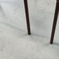 VINTAGE STUHL Postmodern 80er Metall Braun Retro Design Esszimmerstuhl