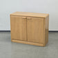 SIDEBOARD KOMMODE Eiche Hell Massiv Vintage Anrichte 90er Mid Century 92 cm
