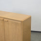SIDEBOARD KOMMODE Eiche Hell Massiv Vintage Anrichte 90er Mid Century 92 cm