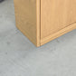 SIDEBOARD KOMMODE Eiche Hell Massiv Vintage Anrichte 90er Mid Century 92 cm