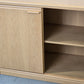 SIDEBOARD KOMMODE Eiche Hell Massiv Vintage Anrichte 90er Mid Century 92 cm