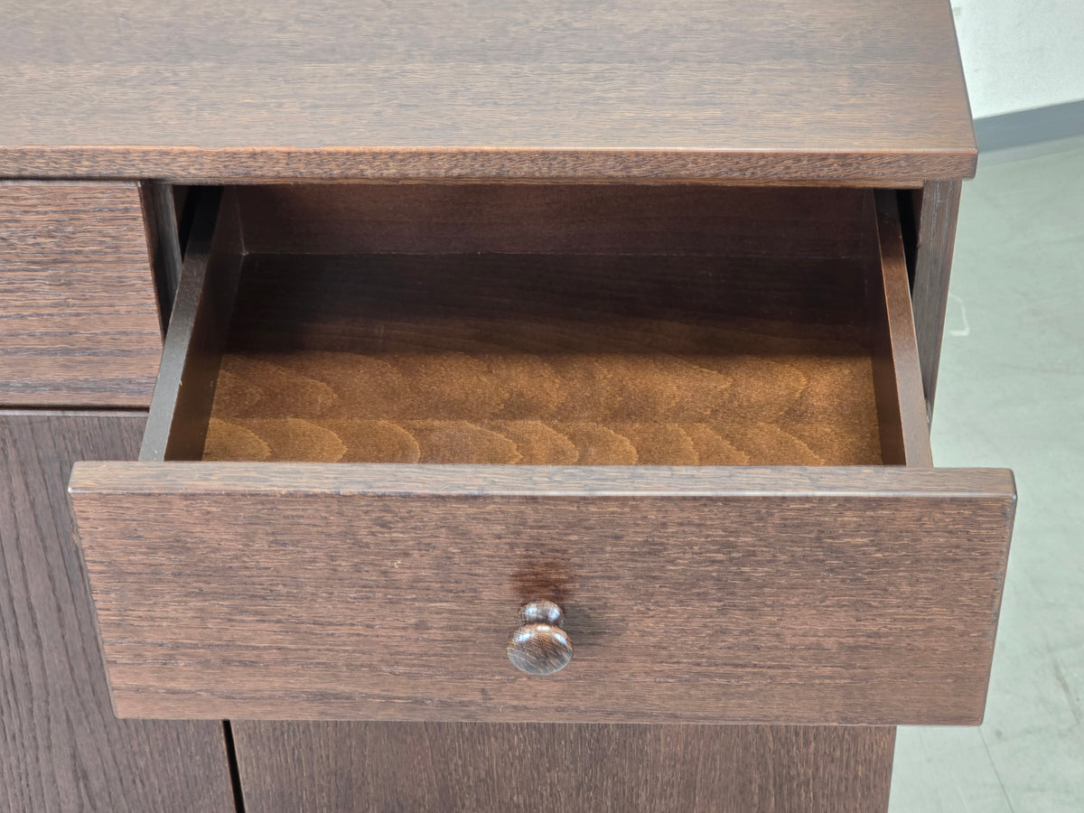 VINTAGE SIDEBOARD Schrank Kommode Holz braun Flur Schuhkommode
