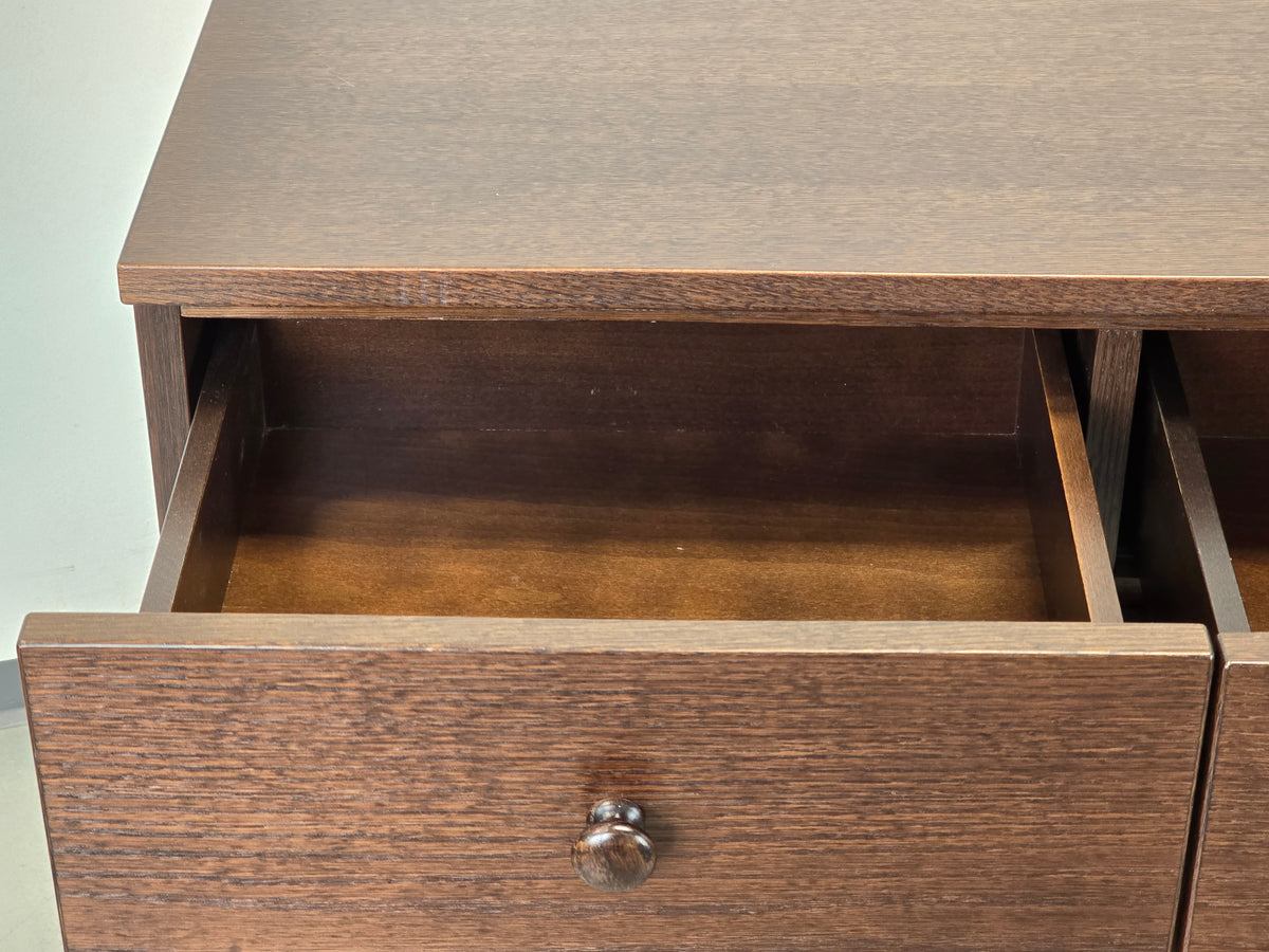 VINTAGE SIDEBOARD Schrank Kommode Holz braun Flur Schuhkommode