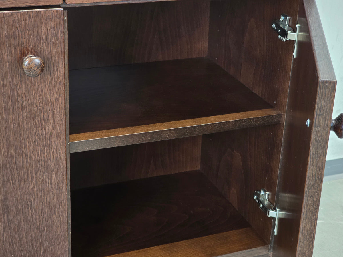 VINTAGE SIDEBOARD Schrank Kommode Holz braun Flur Schuhkommode