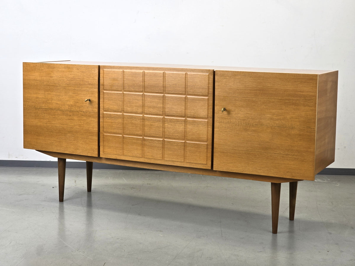VEIGEL SIDEBOARD Mid Century Nussbaum Vintage 60er Kommode Tv Board