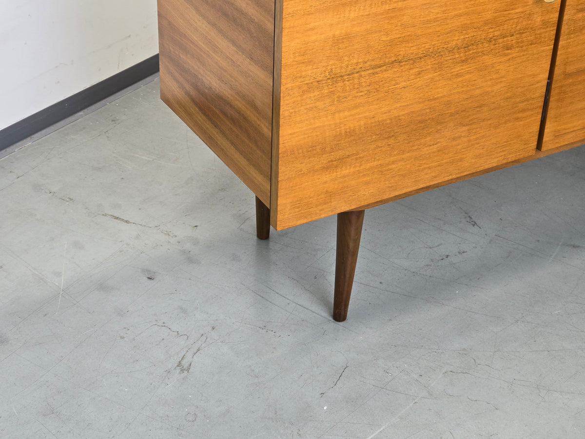 VEIGEL SIDEBOARD Mid Century Nussbaum Vintage 60er Kommode Tv Board