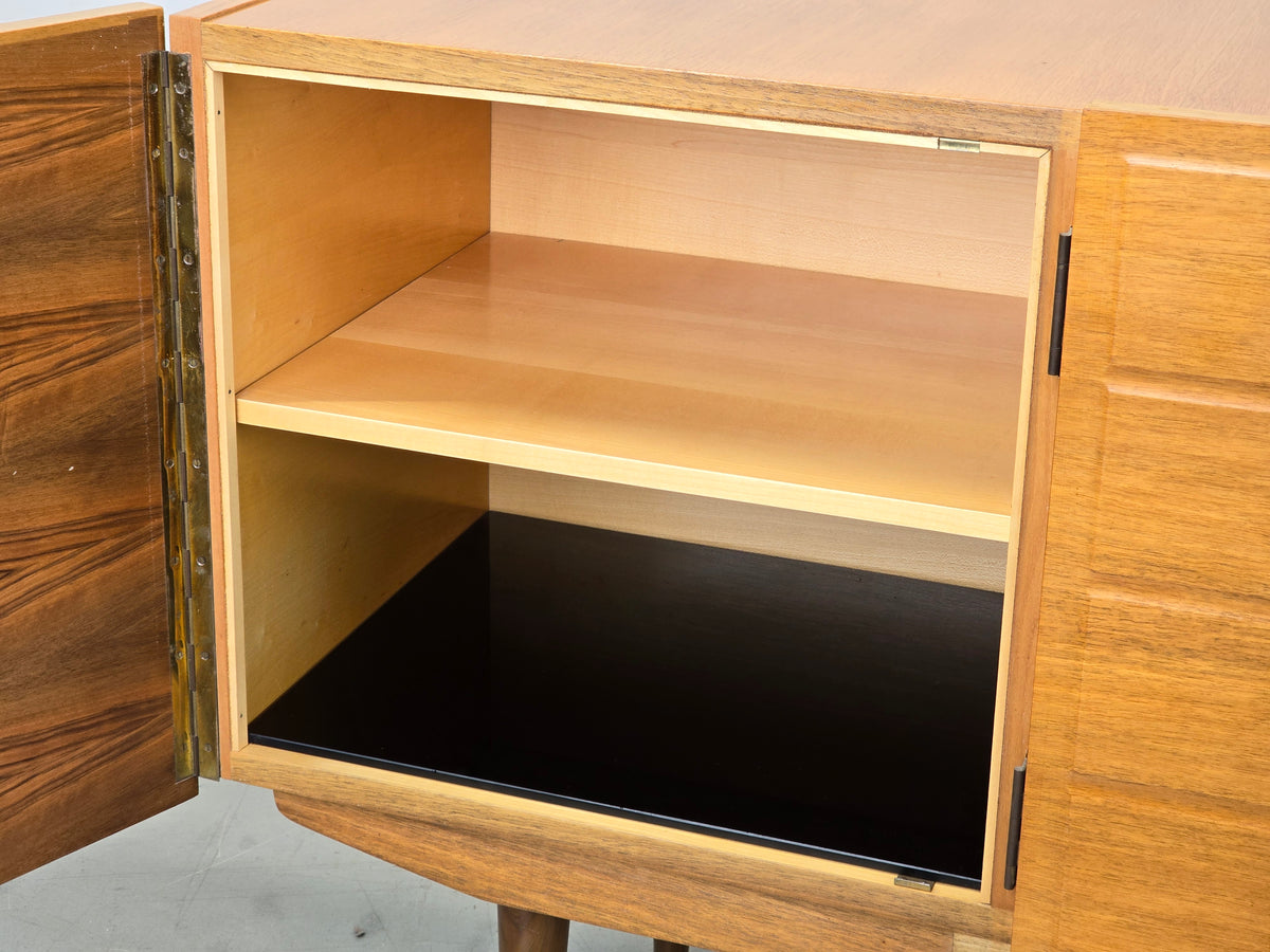 VEIGEL SIDEBOARD Mid Century Nussbaum Vintage 60er Kommode Tv Board