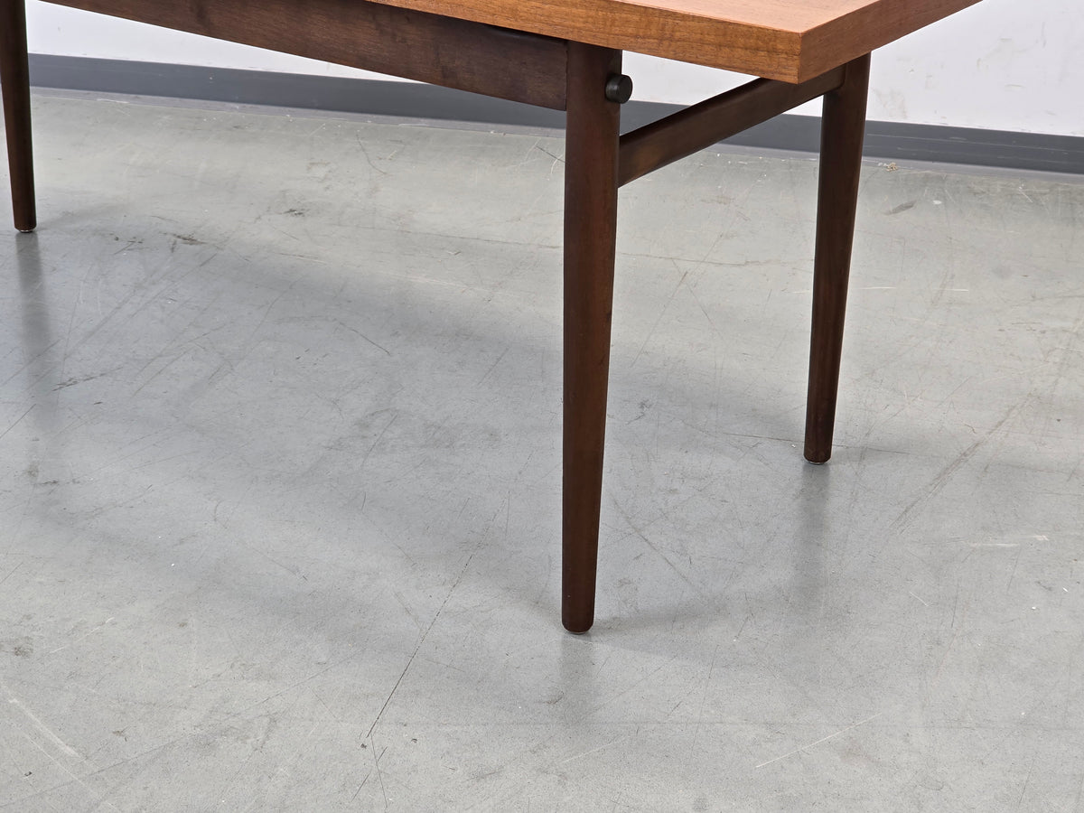 TEAK COUCHTISCH Dänisch Mid Century Vintage 60er Holz Wohnzimmer