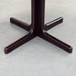 LÜBKE ESSTISCH Palisander Mid Century Säulentisch Oval Ausziehbar Vintage