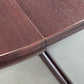 LÜBKE ESSTISCH Palisander Mid Century Säulentisch Oval Ausziehbar Vintage