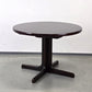 LÜBKE ESSTISCH Palisander Mid Century Säulentisch Oval Ausziehbar Vintage