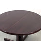 LÜBKE ESSTISCH Palisander Mid Century Säulentisch Oval Ausziehbar Vintage