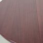 LÜBKE ESSTISCH Palisander Mid Century Säulentisch Oval Ausziehbar Vintage