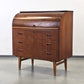 ROYAL BOARD Teak Sekretär Mid Century Rollschreibtisch Kommode 60s