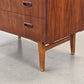 ROYAL BOARD Teak Sekretär Mid Century Rollschreibtisch Kommode 60s