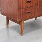 ROYAL BOARD Teak Sekretär Mid Century Rollschreibtisch Kommode 60s