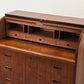 ROYAL BOARD Teak Sekretär Mid Century Rollschreibtisch Kommode 60s