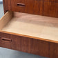 ROYAL BOARD Teak Sekretär Mid Century Rollschreibtisch Kommode 60s