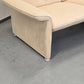LAAUSER SOFA Vintage Sessel Samt Mid-Century 70er 80er Zweisitzer Beige Design