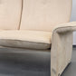 LAAUSER SOFA Vintage Sessel Samt Mid-Century 70er 80er Zweisitzer Beige Design