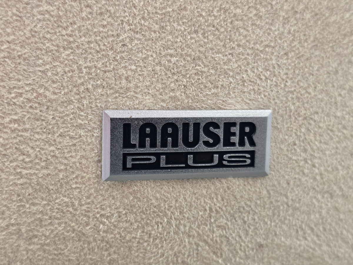 LAAUSER SOFA Vintage Sessel Samt Mid-Century 70er 80er Zweisitzer Beige Design