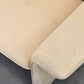 LAAUSER SOFA Vintage Sessel Samt Mid-Century 70er 80er Zweisitzer Beige Design