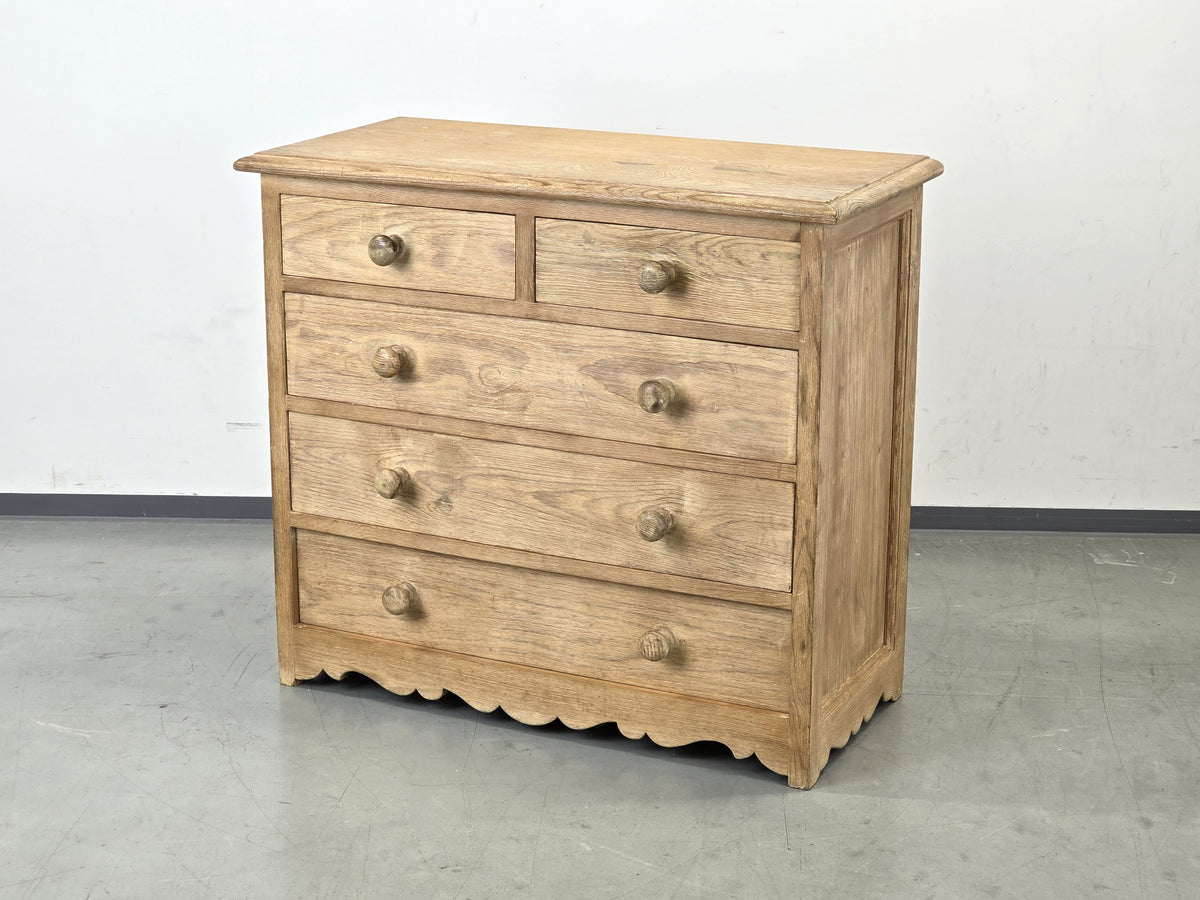 MASSIVHOLZ KOMMODE Landhaus Holz Vintage Retro Shabby Antik Schubladen
