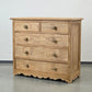 MASSIVHOLZ KOMMODE Landhaus Holz Vintage Retro Shabby Antik Schubladen