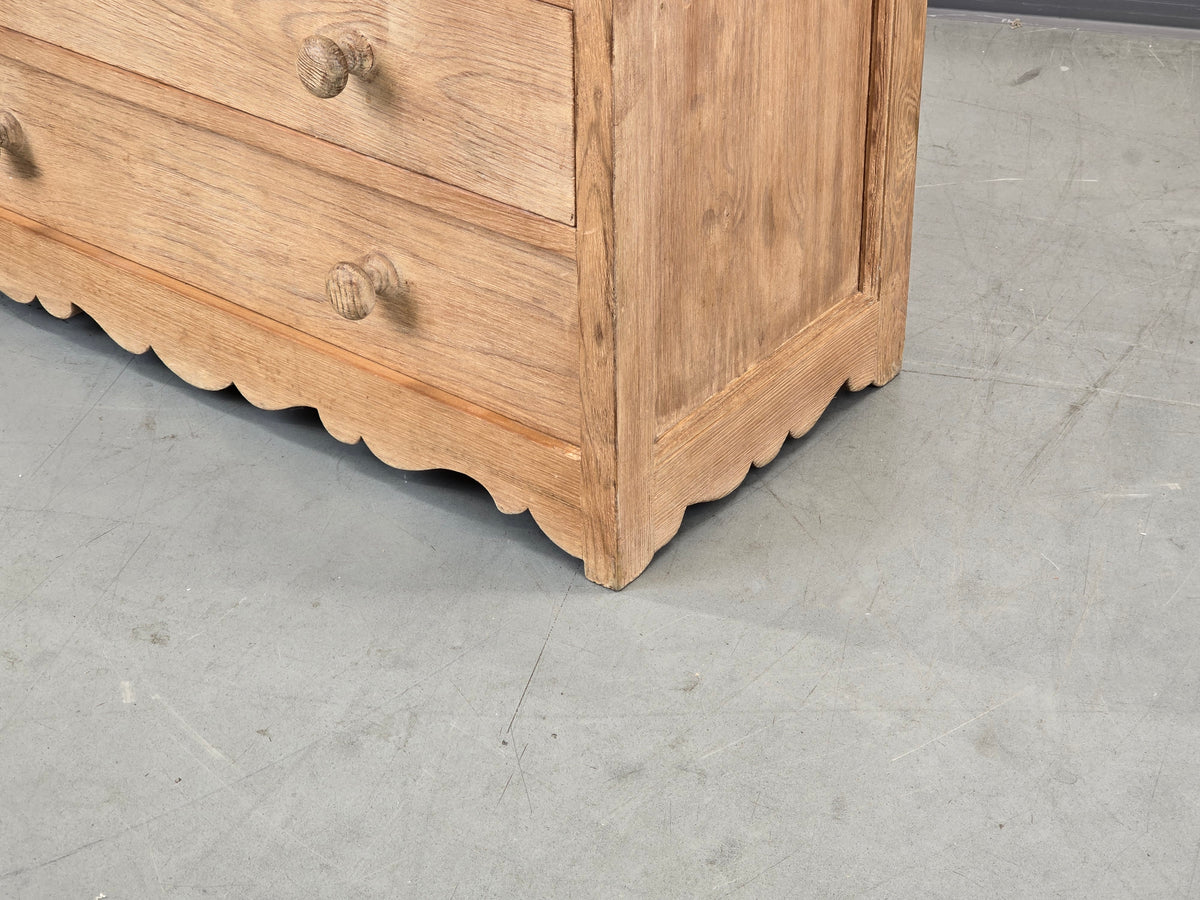 MASSIVHOLZ KOMMODE Landhaus Holz Vintage Retro Shabby Antik Schubladen