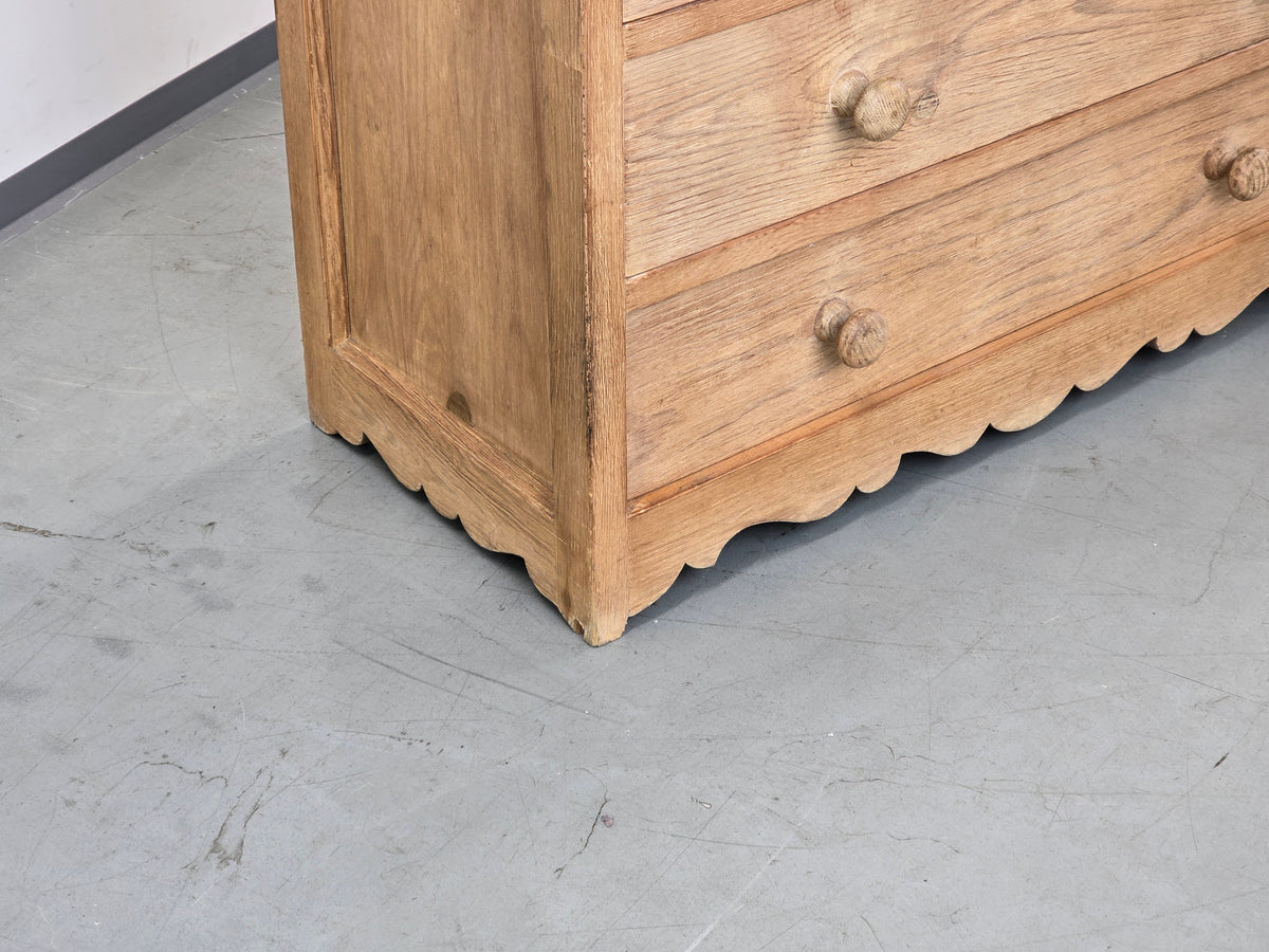 MASSIVHOLZ KOMMODE Landhaus Holz Vintage Retro Shabby Antik Schubladen