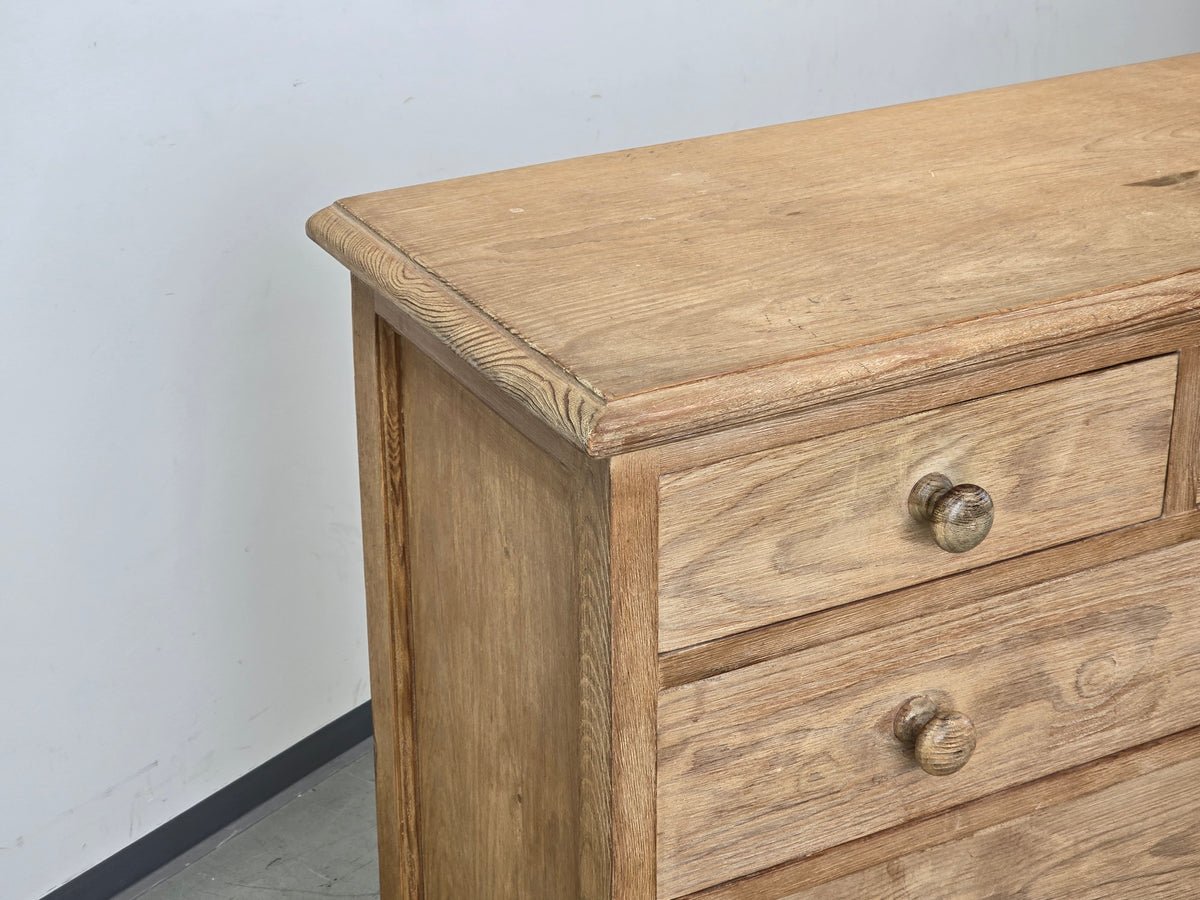 MASSIVHOLZ KOMMODE Landhaus Holz Vintage Retro Shabby Antik Schubladen