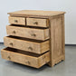 MASSIVHOLZ KOMMODE Landhaus Holz Vintage Retro Shabby Antik Schubladen