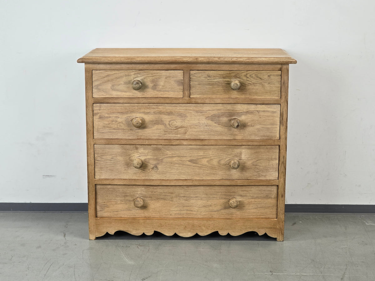 MASSIVHOLZ KOMMODE Landhaus Holz Vintage Retro Shabby Antik Schubladen