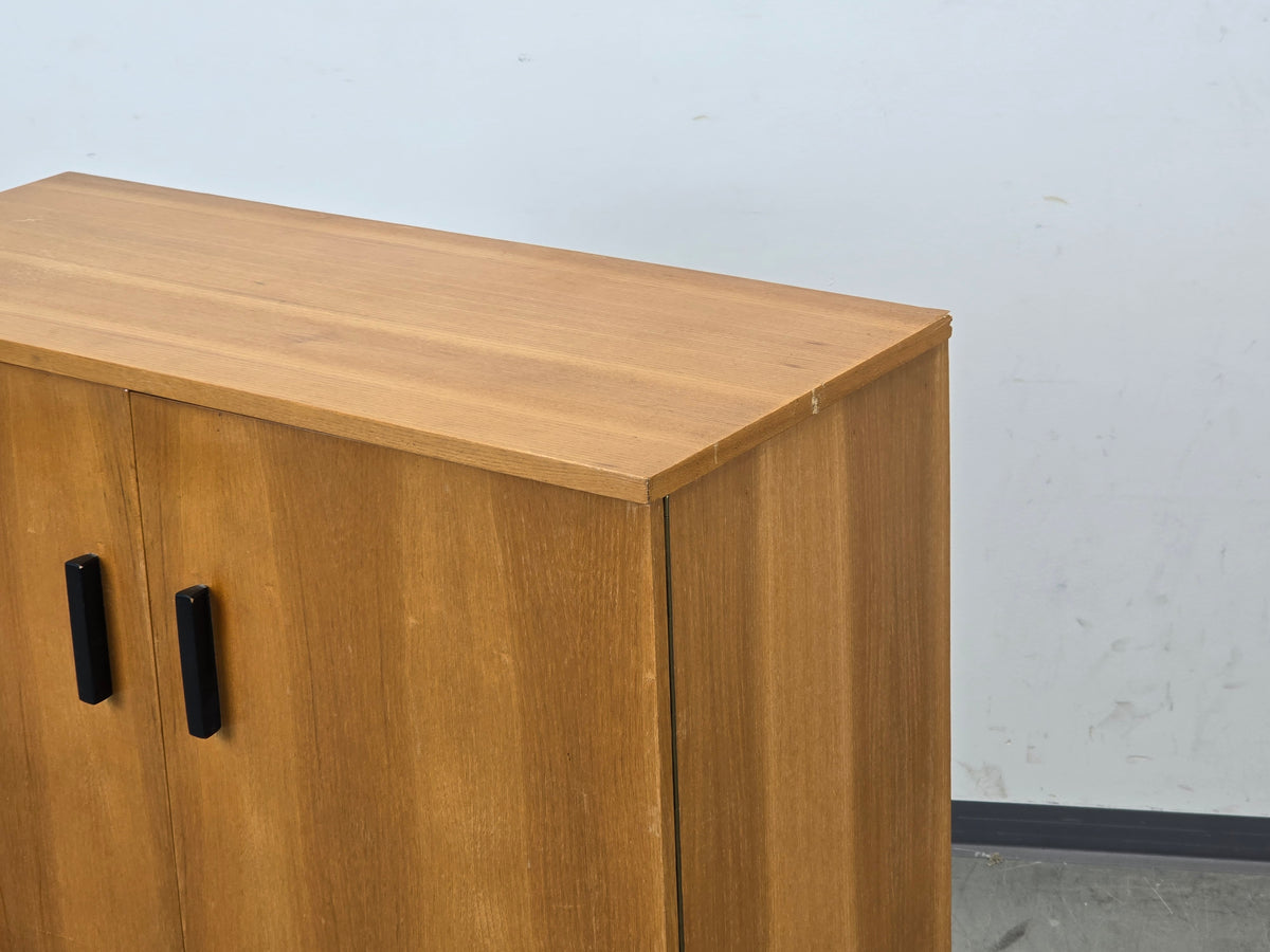 MID CENTURY SCHUHKOMMODE Holz Vintage Sideboard Kommode Flur