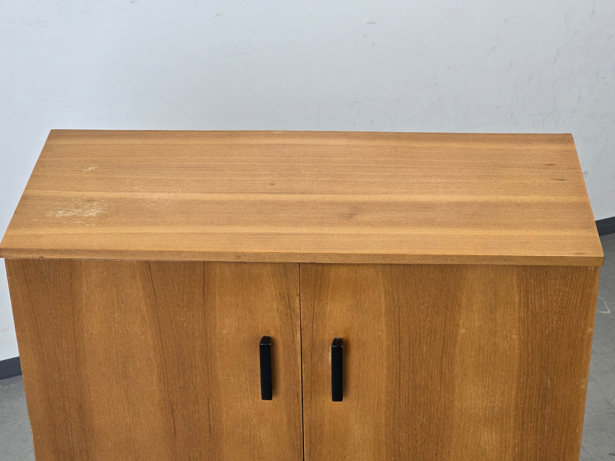 MID CENTURY SCHUHKOMMODE Holz Vintage Sideboard Kommode Flur