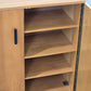 MID CENTURY SCHUHKOMMODE Holz Vintage Sideboard Kommode Flur