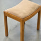 HOCKER VINTAGE Mid Century Stuhl Holz Polster Rest 60s 70s