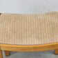 HOCKER VINTAGE Mid Century Stuhl Holz Polster Rest 60s 70s