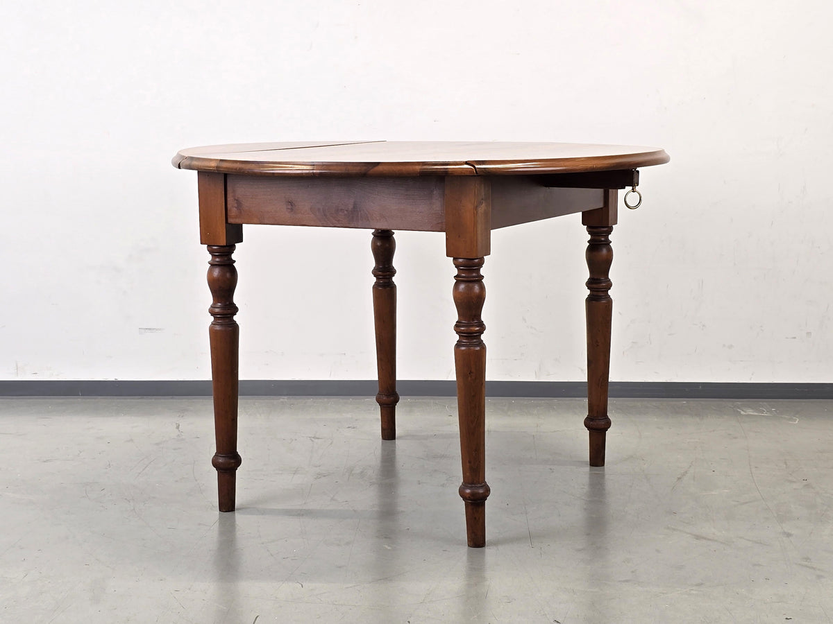 ANTIKER KLAPPTISCH Tisch Esstisch Nussbaum Gründerzeit Vintage