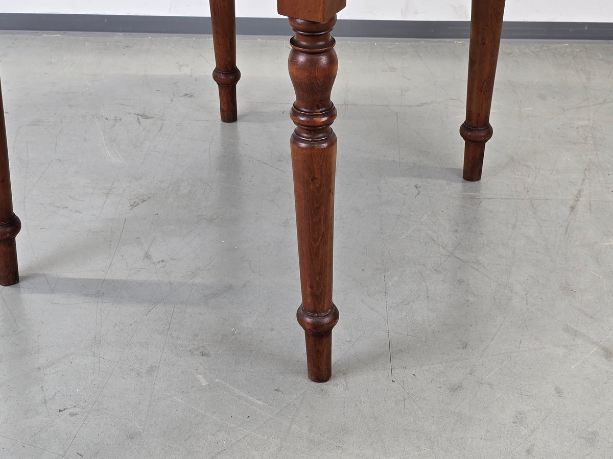 ANTIKER KLAPPTISCH Tisch Esstisch Nussbaum Gründerzeit Vintage