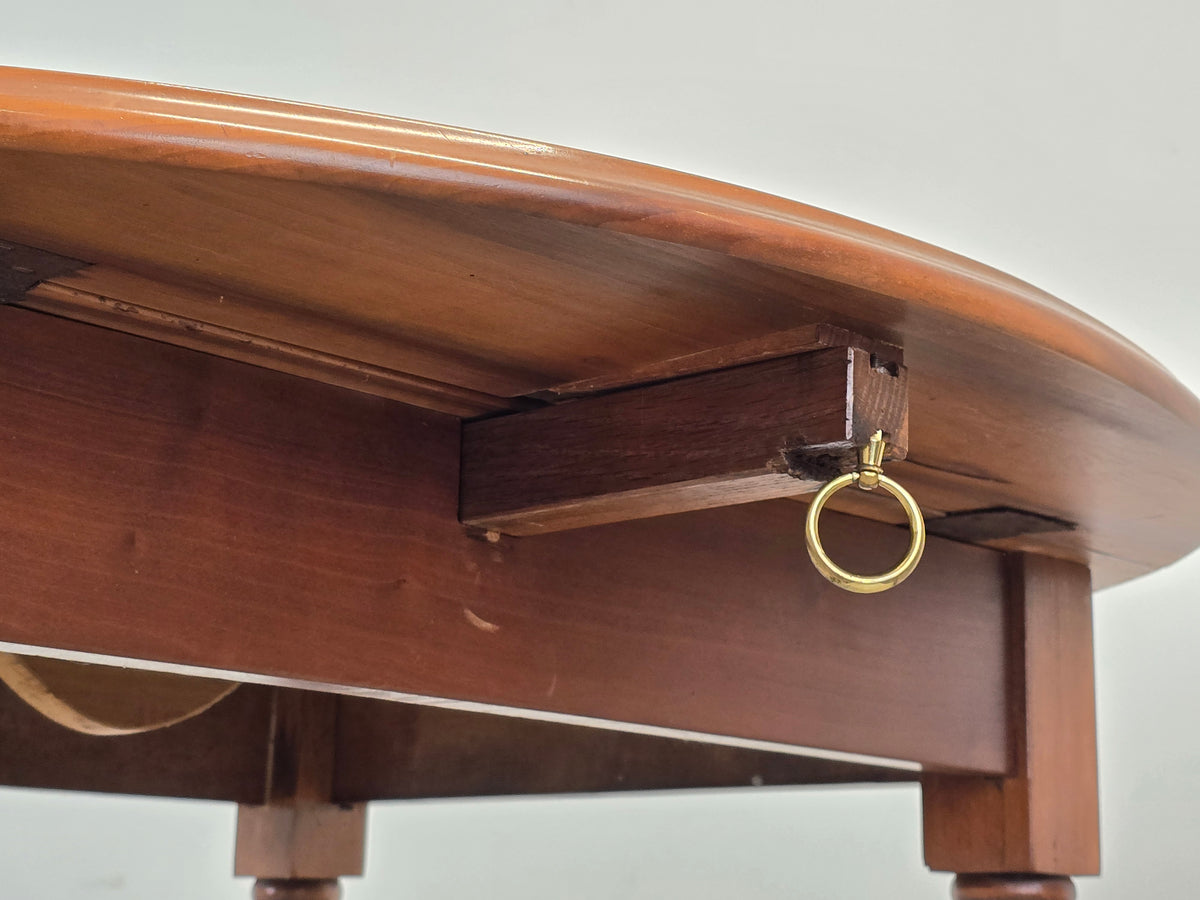 ANTIKER KLAPPTISCH Tisch Esstisch Nussbaum Gründerzeit Vintage