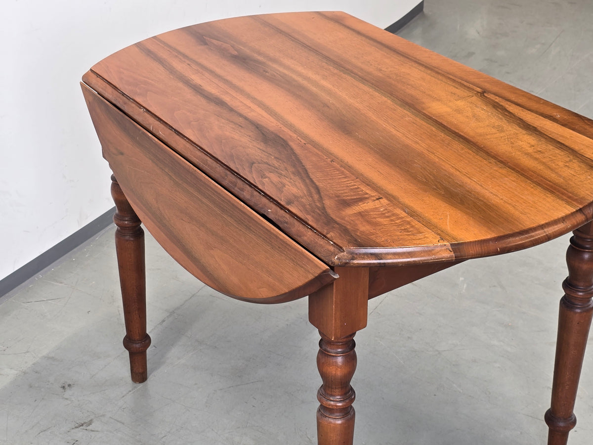 ANTIKER KLAPPTISCH Tisch Esstisch Nussbaum Gründerzeit Vintage