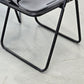 VINTAGE KLAPPSTUHL Stuhl Schwarz Space Age Mid Century Retro 70er 80er