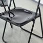 VINTAGE KLAPPSTUHL Stuhl Schwarz Space Age Mid Century Retro 70er 80er