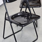 VINTAGE KLAPPSTUHL Stuhl Schwarz Space Age Mid Century Retro 70er 80er